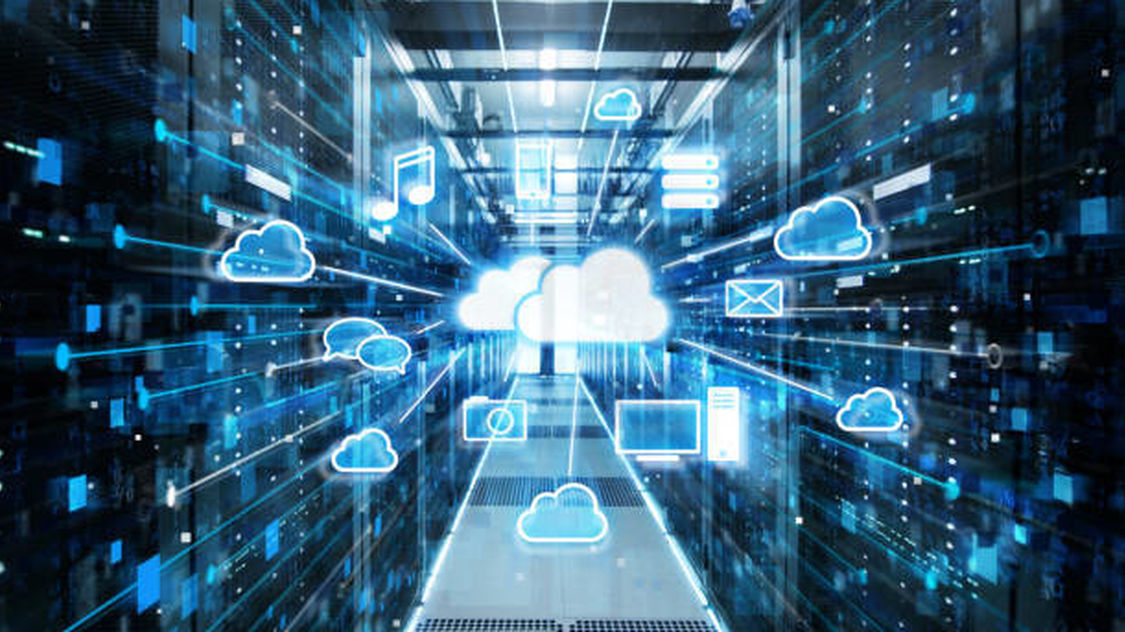 Cloud services hologram